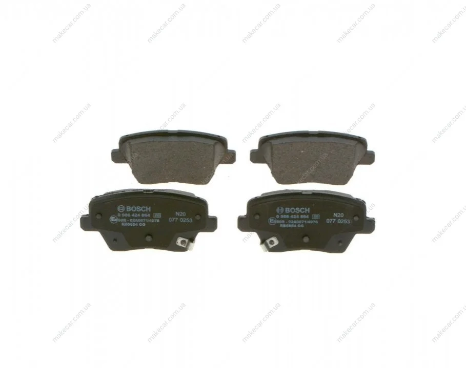 <strong>Гальмівні колодки дискові BOSCH 0986424864 (фото 1)</strong>