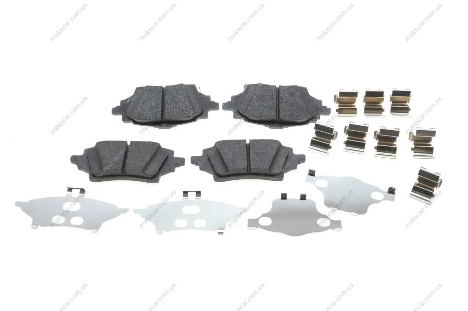 <strong>Колодки гальмівні дискові (комплект 4 шт) BOSCH 0986424911 (фото 1)</strong>