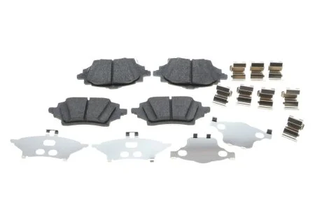 Колодки гальмівні дискові (комплект 4 шт) для Toyota BOSCH 0986424911 фото товару