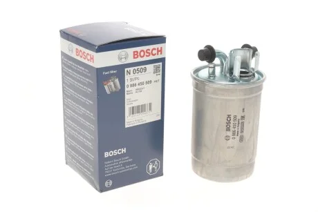 Паливний фільтр для Audi, Volkswagen, Skoda BOSCH 0986450509 фото товару
