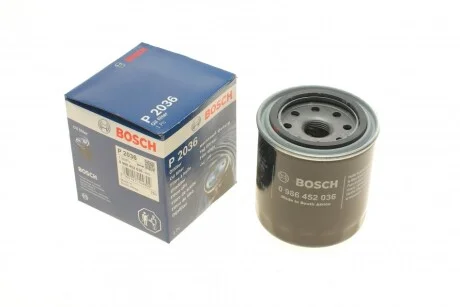 Фільтр масляний для BOSCH 0986452036 фото товару