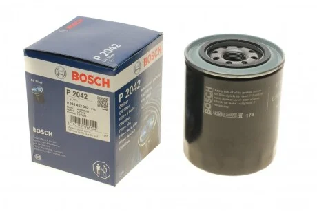 Масляний фільтр для BOSCH 0986452042 фото товару
