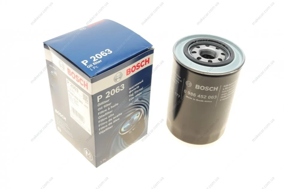 <strong>Масляний фільтр BOSCH 0986452063 (фото 1)</strong>