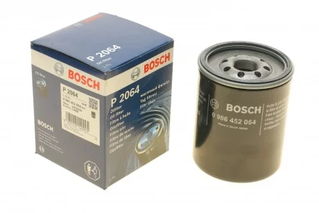 Масляний фільтр для Mazda, Mitsubishi, ISUZU, Opel, Suzuki BOSCH 0986452064 фото товару