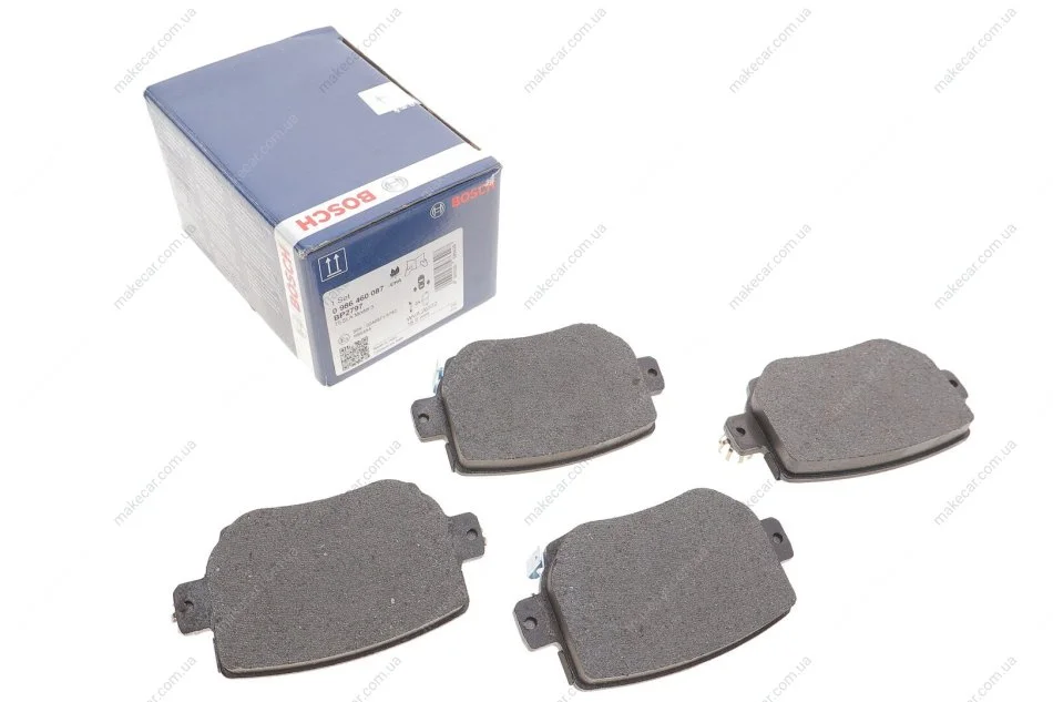 <strong>ДИСКОВІ КОЛОДКИ BOSCH 0 986 460 087 (фото 1)</strong>
