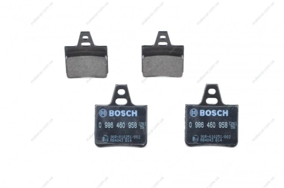 <strong>CITROEN Тормозные колодки задние Xantia,XM 89- BOSCH 0986460958 (фото 1)</strong>