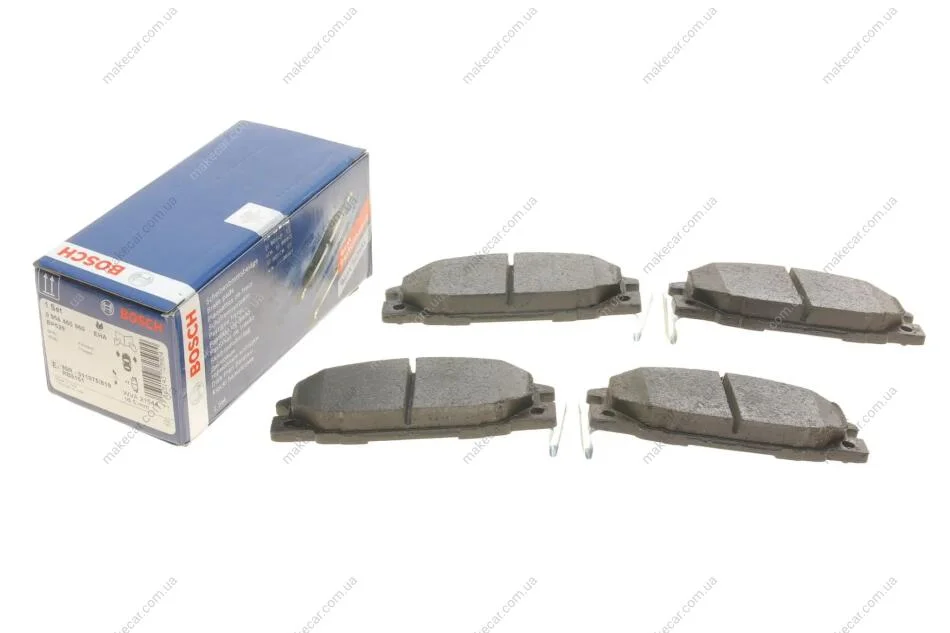 <strong>Колодки гальмівні дискові BOSCH 0986460960 (фото 1)</strong>