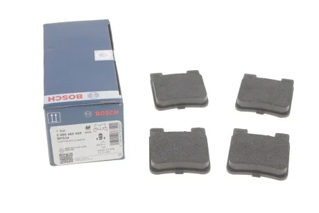 Гальмівні колодки дискові для Mercedes, Chrysler BOSCH 0986460965 фото товару