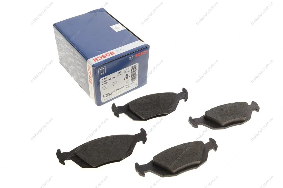 <strong>Гальмівні колодки дискові BOSCH 0986460996 (фото 1)</strong>