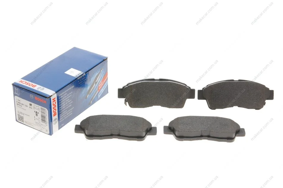 <strong>Гальмівні колодки дискові BOSCH 0 986 461 123 (фото 1)</strong>