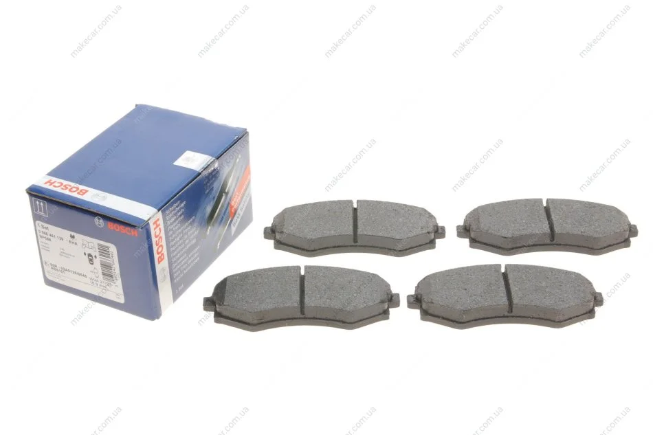 <strong>Колодки гальмівні дискові BOSCH 0986461139 (фото 1)</strong>