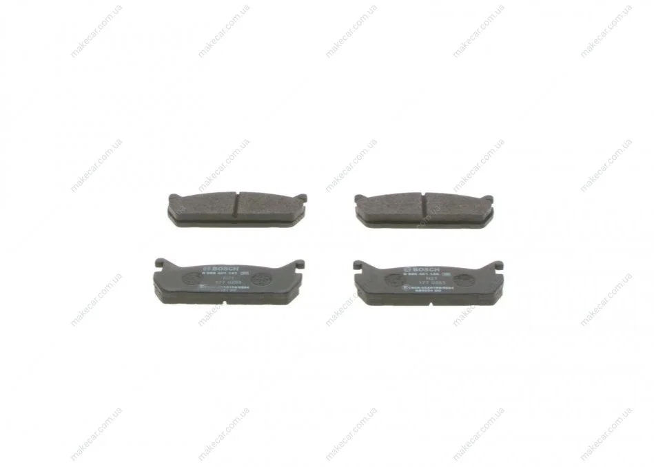<strong>MAZDA Колодки тормозные задние 323 1.9I 16V 89-94 BOSCH 0986461146 (фото 1)</strong>