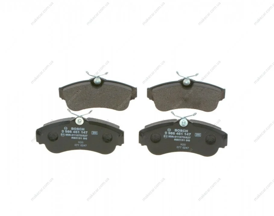 <strong>Колодки гальмівні дискові BOSCH 0986461147 (фото 1)</strong>