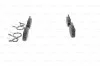 <strong>Тормозные колодки перед. (с датч.) PEUGEOT 106 -96. RENAULT 19 1,6. BOSCH 0986461763 (фото 3)</strong>