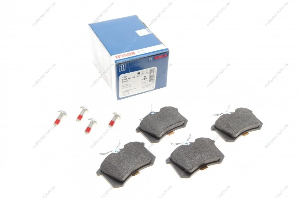 <strong>Колодки гальмівні дискові BOSCH 0 986 461 769 (фото 1)</strong>