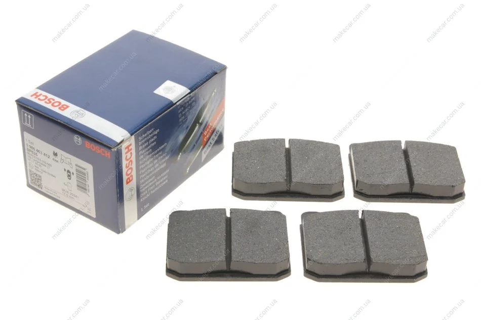 <strong>Гальмівні колодки дискові BOSCH 0 986 463 412 (фото 1)</strong>