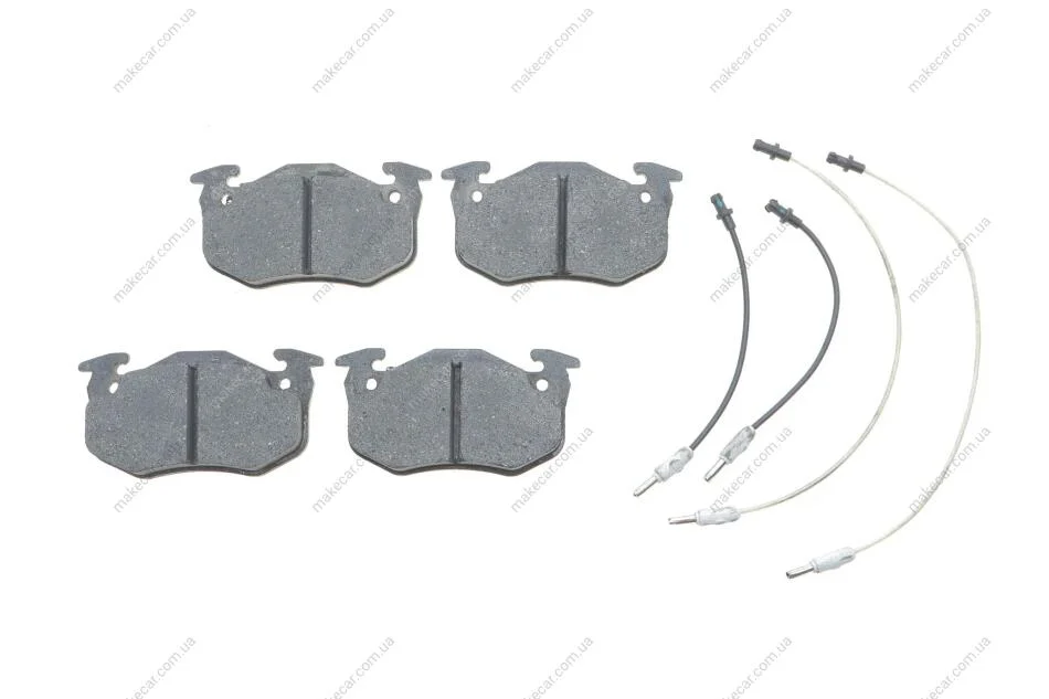 <strong>Тормозные колодки диск.передн.(с датч.)CITROEN,RENAULT BOSCH 0986466350 (фото 1)</strong>