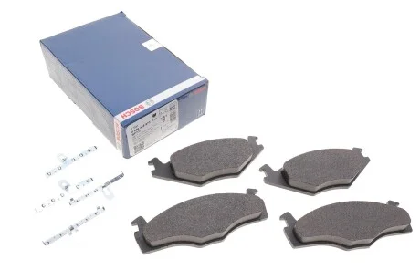 Гальмівні колодки дискові для Volkswagen, Seat, Hyundai BOSCH 0986468873 фото товару