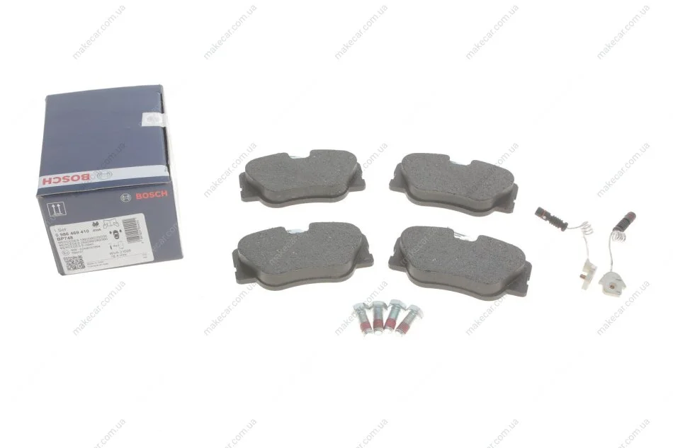 <strong>Гальмівні колодки дискові BOSCH 0 986 469 410 (фото 1)</strong>
