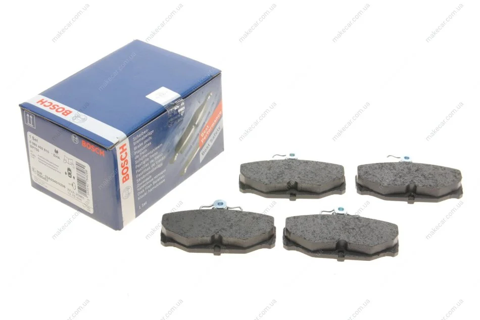 <strong>Колодки гальмівні дискові BOSCH 0986469810 (фото 1)</strong>