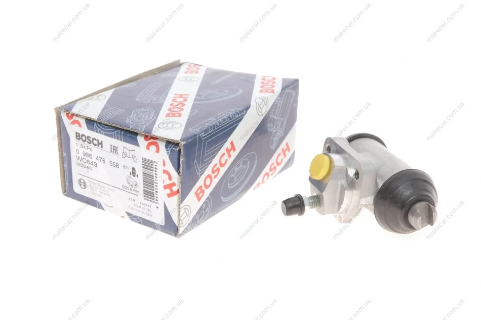 <strong>Гальмівний циліндр робочий BOSCH 0 986 475 558 (фото 1)</strong>