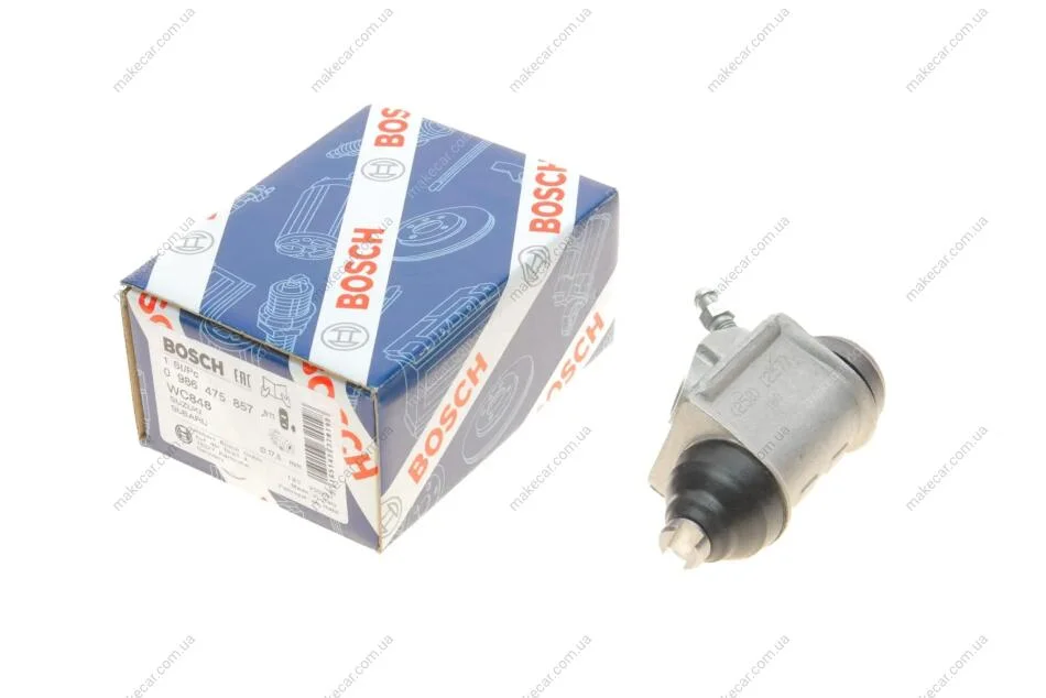 <strong>Циліндр гальмівний робочий BOSCH 0 986 475 857 (фото 1)</strong>