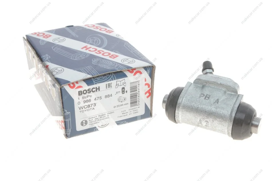<strong>Циліндр гальмівний робочий BOSCH 0 986 475 884 (фото 1)</strong>