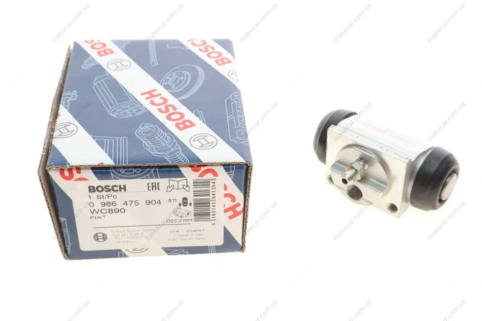 <strong>Циліндр гальмівний робочий BOSCH 0 986 475 904 (фото 1)</strong>