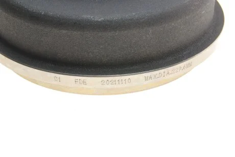 Барабан гальмівний для BOSCH 0986477129 фото товару