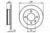 <strong>FORD Диск тормозной передний FIESTA 76-89 221 10 8.7 BOSCH 0986478068 (фото 1)</strong>