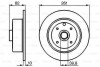 OPEL Диск тормозной задний Kadett E,Vectra A 2.0 87- BOSCH 0986478328 (фото 1)