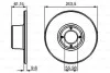 <strong>Гальмівний диск BOSCH 0986478811 (фото 1)</strong>