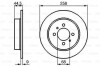 Диск тормозной задний NISSAN ALMERA BOSCH 0986478836 (фото 1)