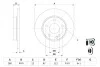 <strong>DB Диск тормозной передний A140 W168 97- BOSCH 0986478874 (фото 5)</strong>