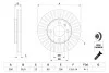 <strong>VW Диск тормозной передн.Up,Load,Skoda Citigo,Seat 11- BOSCH 0986479776 (фото 5)</strong>