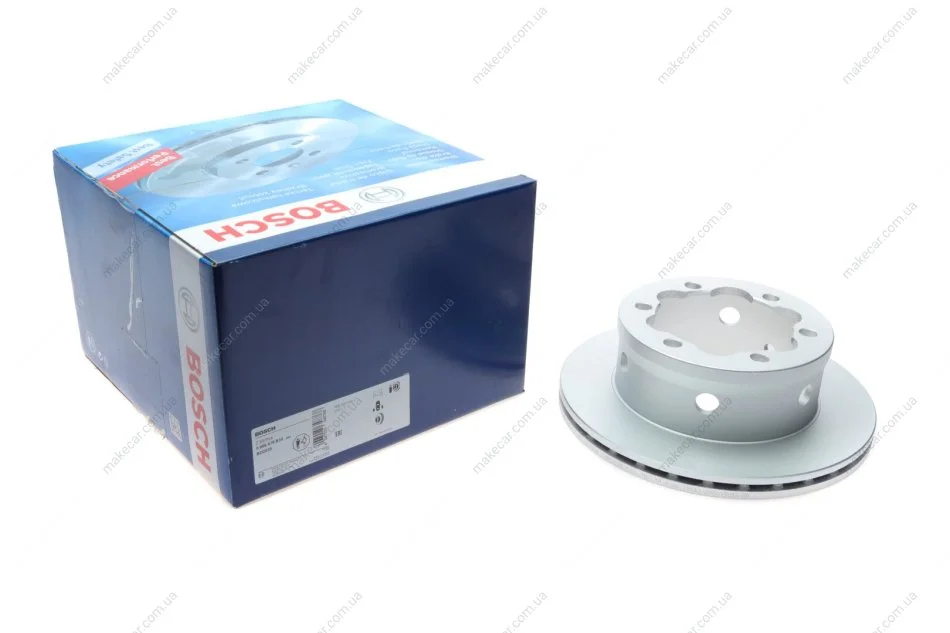 <strong>Диск тормозной задн. (вентил.) DB Sprinter 95-06 VW LT 96- (атикор. покрытие) BOSCH 0986479B38 (фото 1)</strong>
