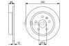 <strong>Гальмівний диск BOSCH 0986479C73 (фото 1)</strong>
