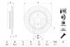 <strong>Гальмівний диск двосекційний BOSCH 0986479E04 (фото 5)</strong>