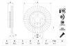 <strong>Гальмівний диск двосекційний BOSCH 0986479E08 (фото 5)</strong>