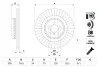 <strong>BMW Гальмівний диск задн. X5 (E70), X5 (F15, F85), X6 (F16, F86) BOSCH 0986479E29 (фото 5)</strong>