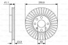 Тормозной диск BOSCH 0986479R76 (фото 1)