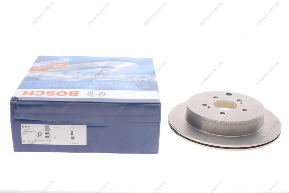 <strong>Диск гальмівний BOSCH 0986479T16 (фото 1)</strong>