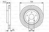 <strong>Диск тормозной BOSCH 0 986 479 T99 (фото 1)</strong>