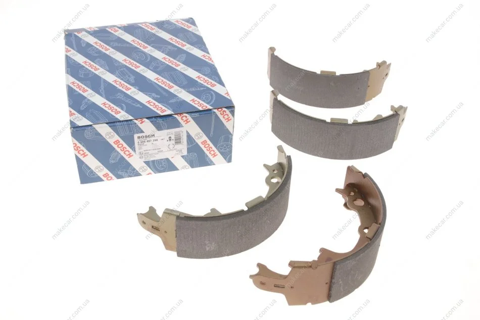 <strong>Щеки тормозные CHRYSLER VOYAGER - 95 JEEP GRAND CHEROKEE 94-96 BOSCH 0986487396 (фото 1)</strong>