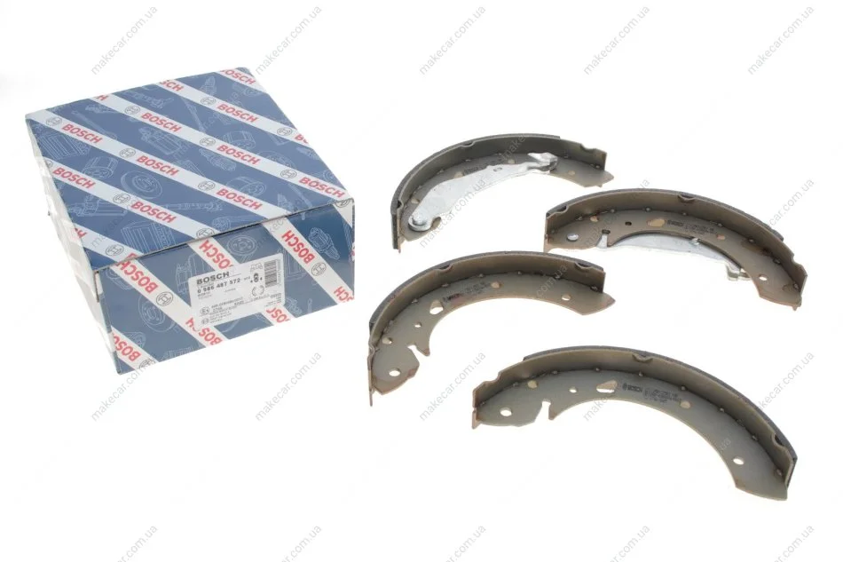 <strong>Гальмівні колодки барабанні BOSCH 0986487572 (фото 1)</strong>