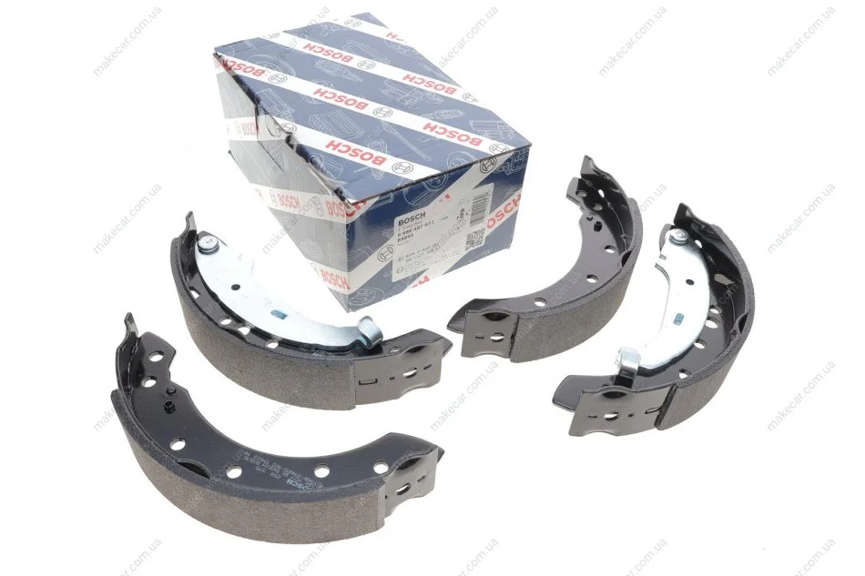 <strong>Колодки гальмівні барабанні BOSCH 0986487672 (фото 1)</strong>