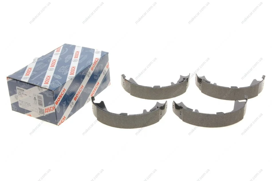 <strong>Гальмівні колодки барабанні BOSCH 0986487683 (фото 1)</strong>