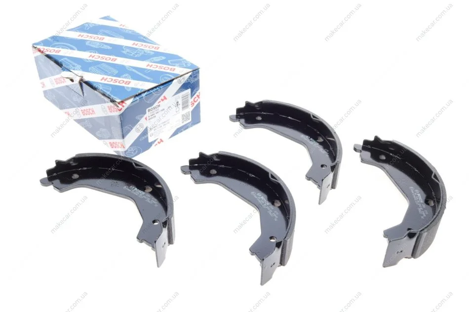 <strong>Колодки гальмівні барабанні BOSCH 0 986 487 708 (фото 1)</strong>