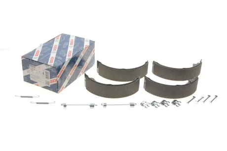 Гальмівні колодки барабанні для Fiat, Peugeot, Citroen BOSCH 0986487712 фото товару