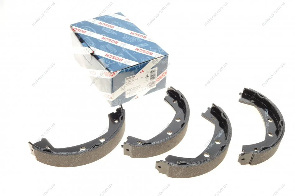 <strong>Колодки гальмівні барабанні BOSCH 0 986 487 732 (фото 1)</strong>